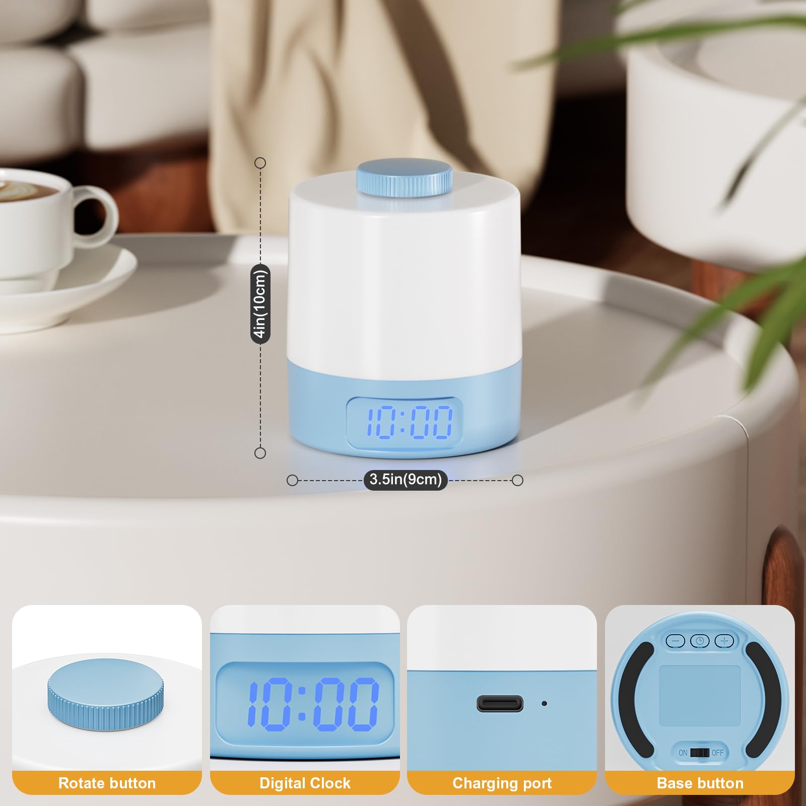 WOBANE Night Light serves as an emergency portable light during outages.