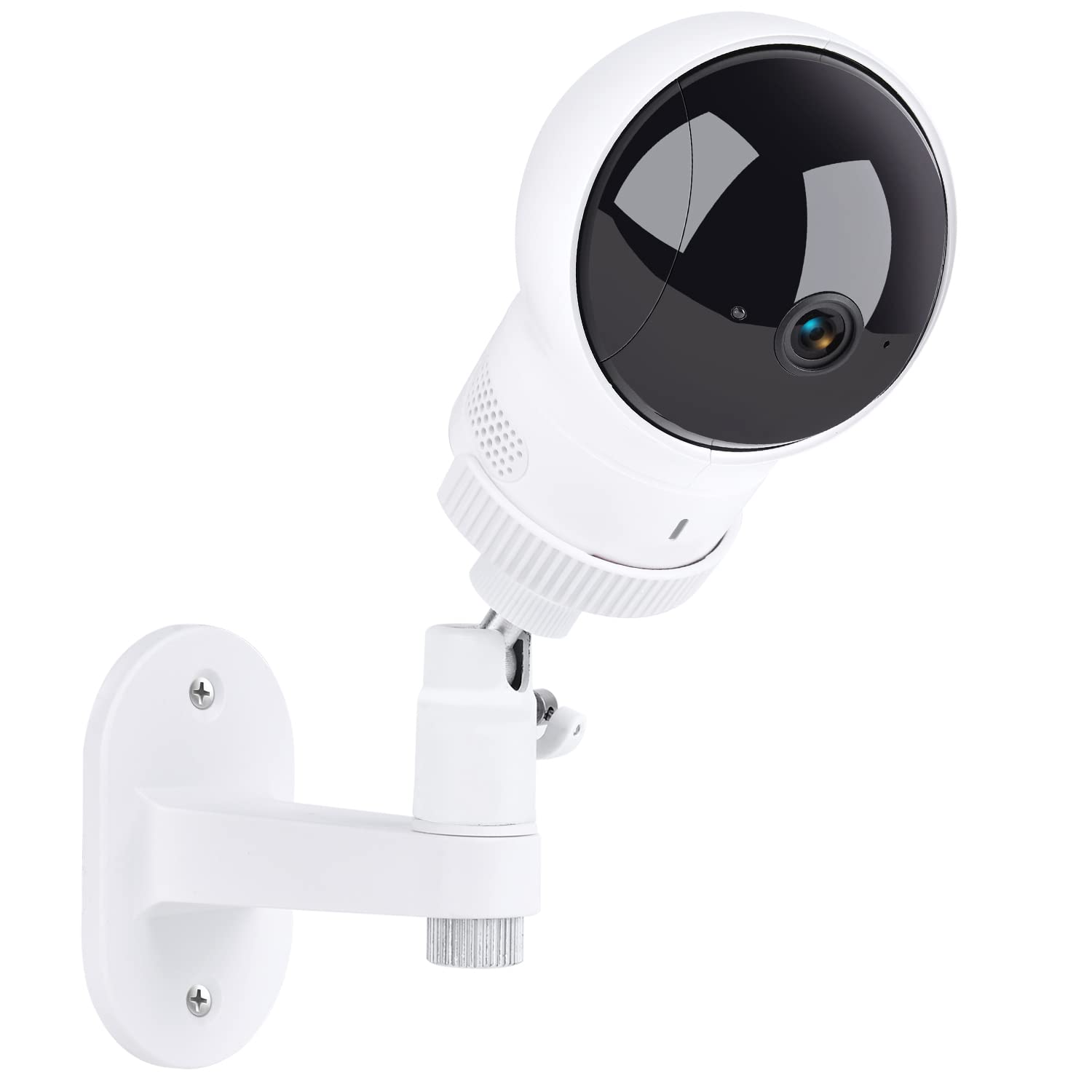 Wochel adjustable wall mount for Eufy Spaceview improves viewing angle and stability.