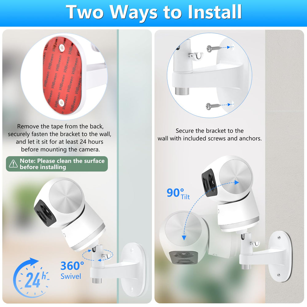 Wochel easy installation with two mounting methods for flexibility
