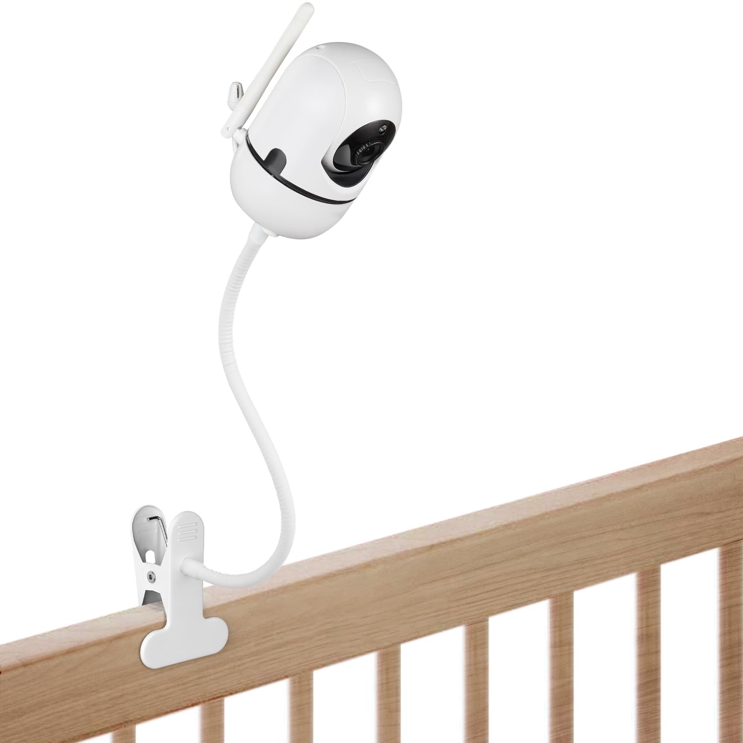 Wochel flexible baby monitor mount with clip for secure, adjustable viewing.