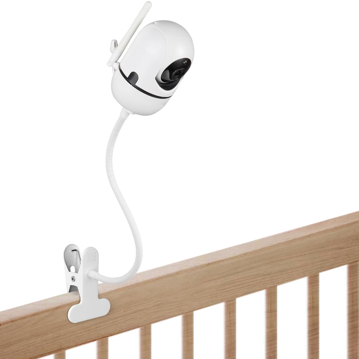 Wochel flexible baby monitor mount with clip for secure, adjustable viewing.