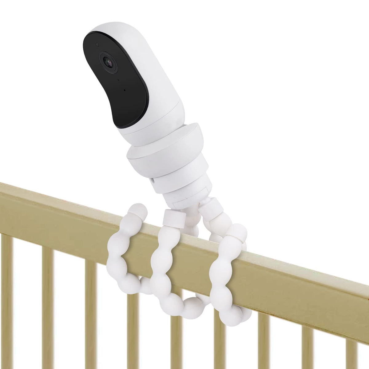 Wochel flexible tripod baby monitor mount fits Owlet Cam for versatile placement.