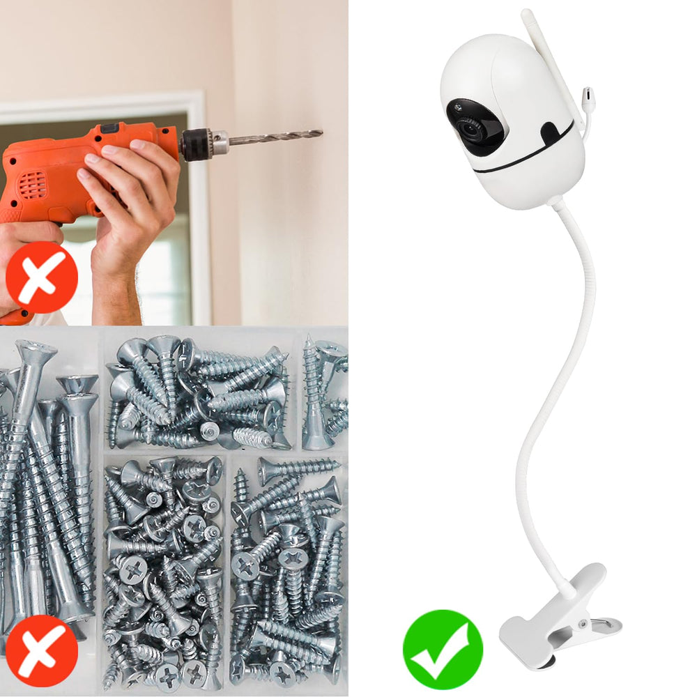 Wochel no-drill attachment installs quickly on furniture.