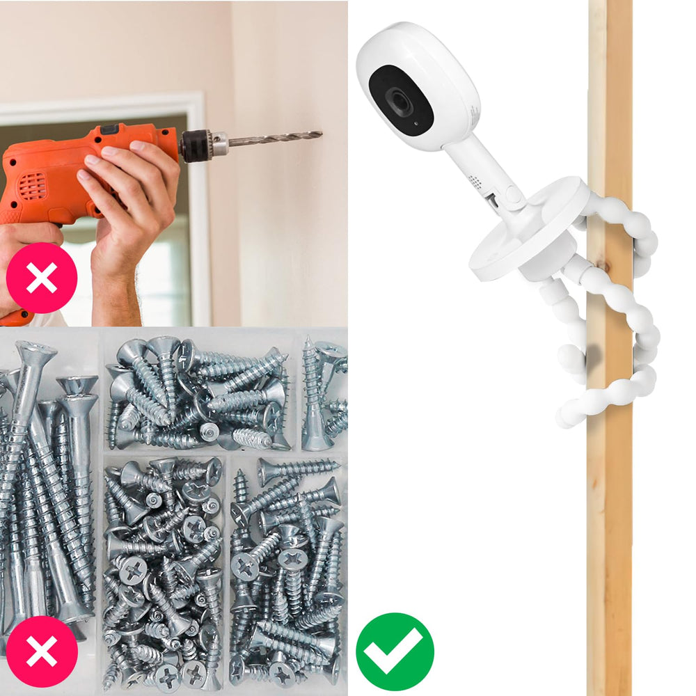 Wochel silicone-covered legs prevent slips on uneven surfaces.