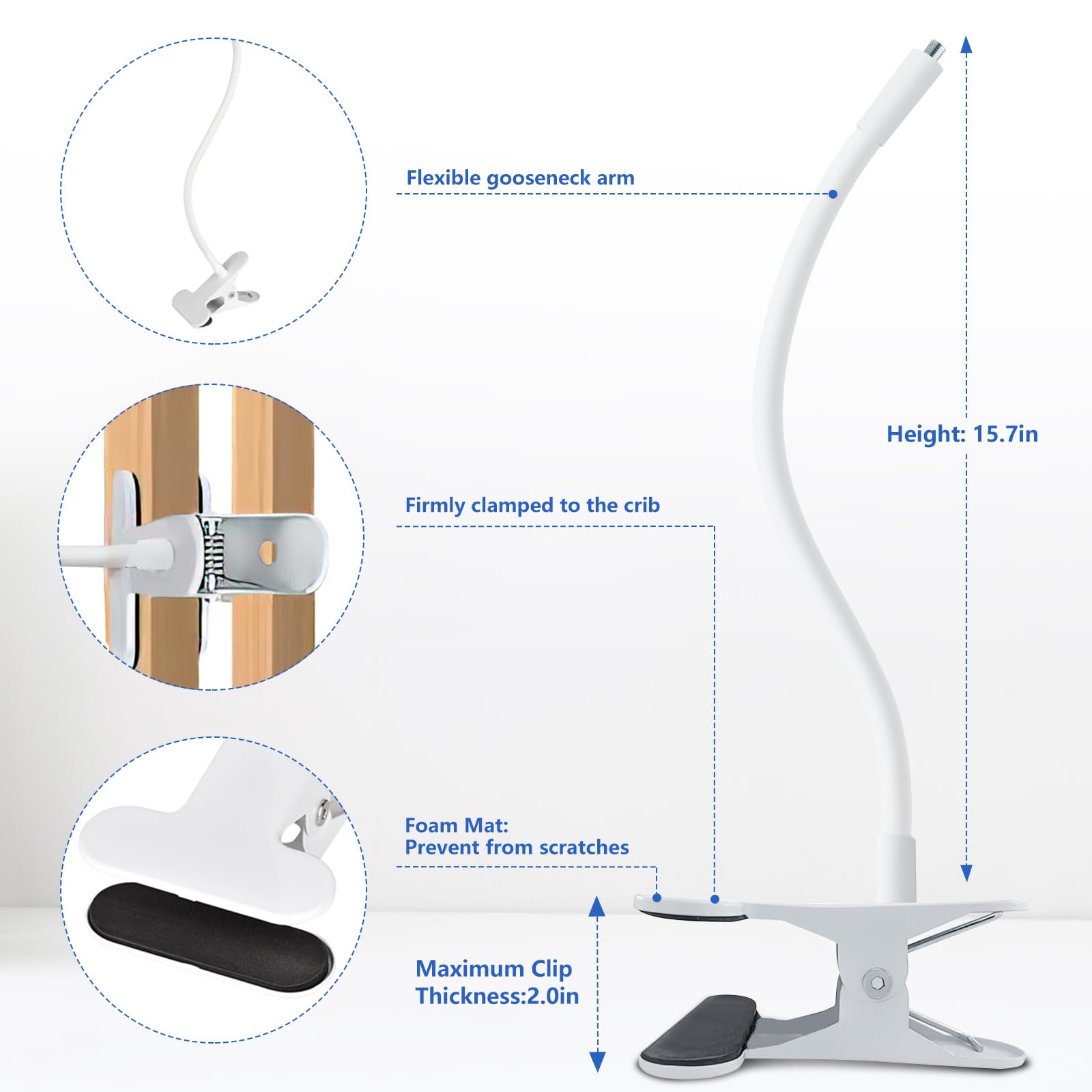 Wochel universal 1/4-inch screw-hole compatibility for cameras