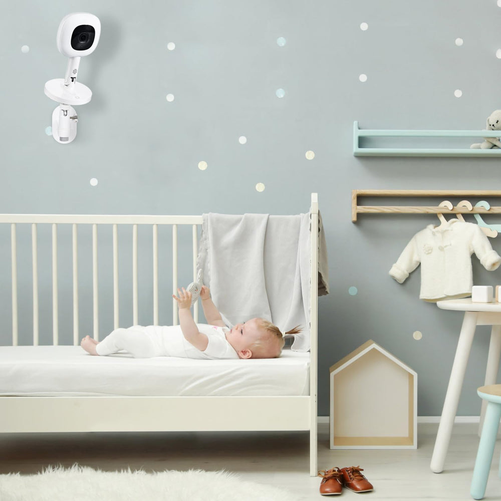 Wochel adjustable view angle supports convenient positioning of the monitor.