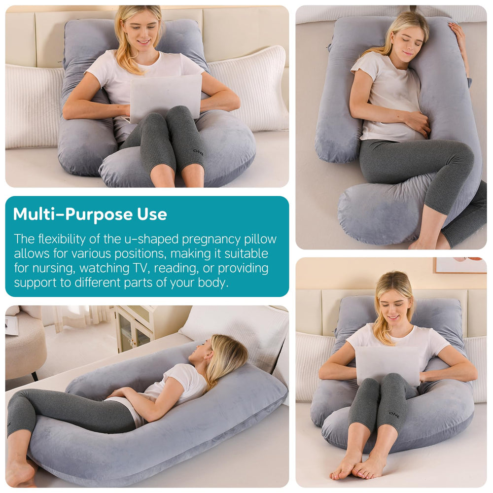 Wodsfay velvet cover is removable and machine washable for easy care.