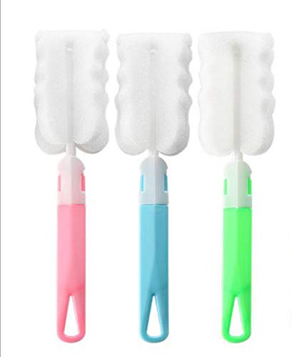 WOIWO Mr. Gentleman long-handled cup brush reaching tight bottle necks