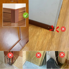 WOLAIYE self-adhesive corner cushions install quickly without tools.