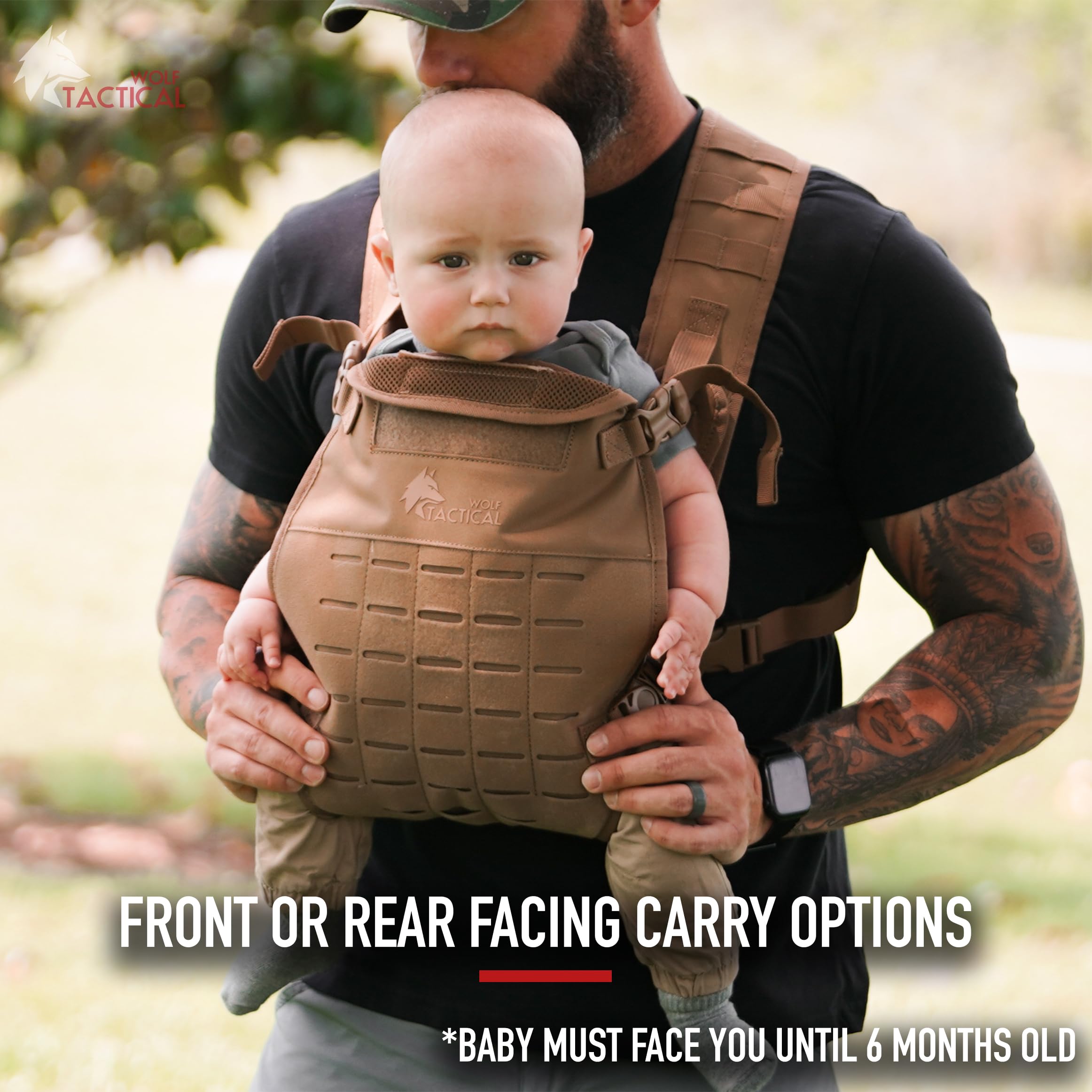WOLF TACTICAL adjustable-strap-system for a personalized fit