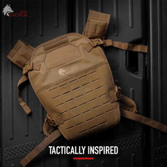 WOLF TACTICAL MOLLE webbing points provide attachable pouches for gear
