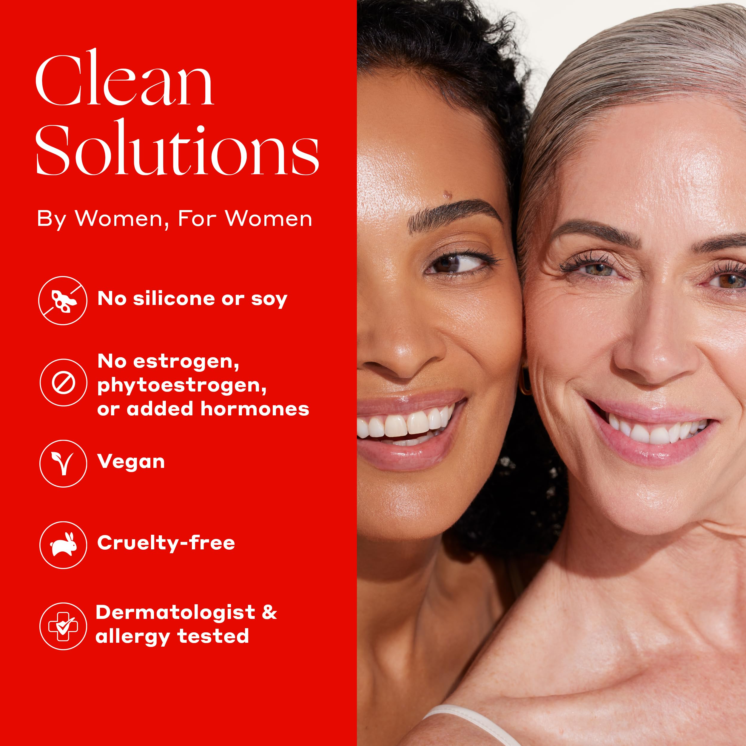 Womaness Daily V Soothe fragrance-free formula for sensitive skin