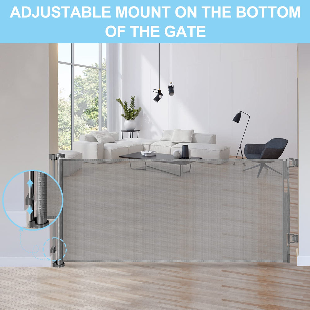 WOMHOM indoor outdoor installation suitable for stairs, doorways, decks.
