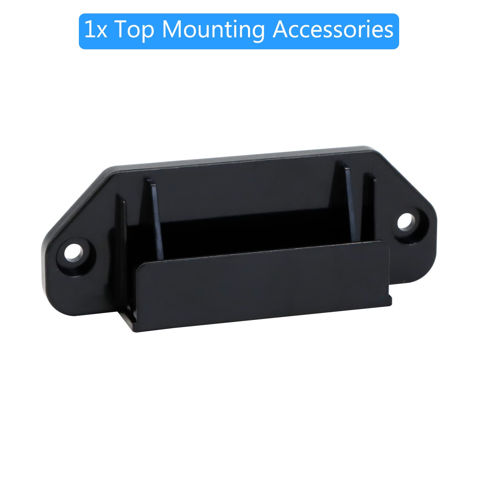 WOMHOM retractable gate bottom mounting bracket secures the gate
