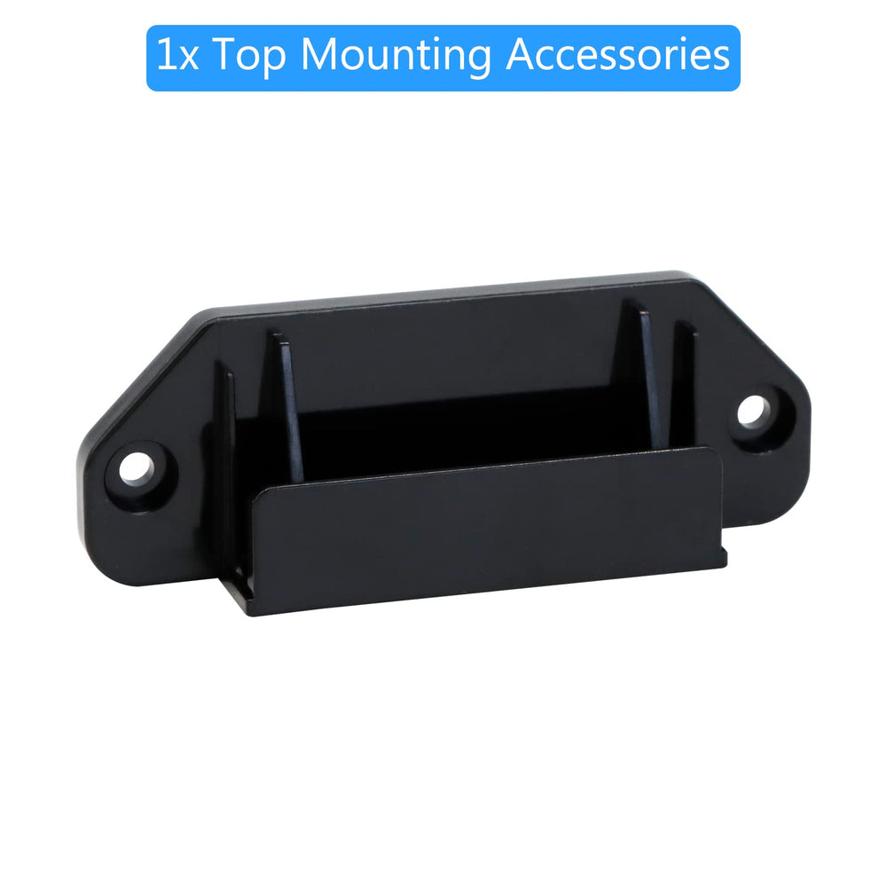 WOMHOM retractable gate bottom mounting bracket secures the gate