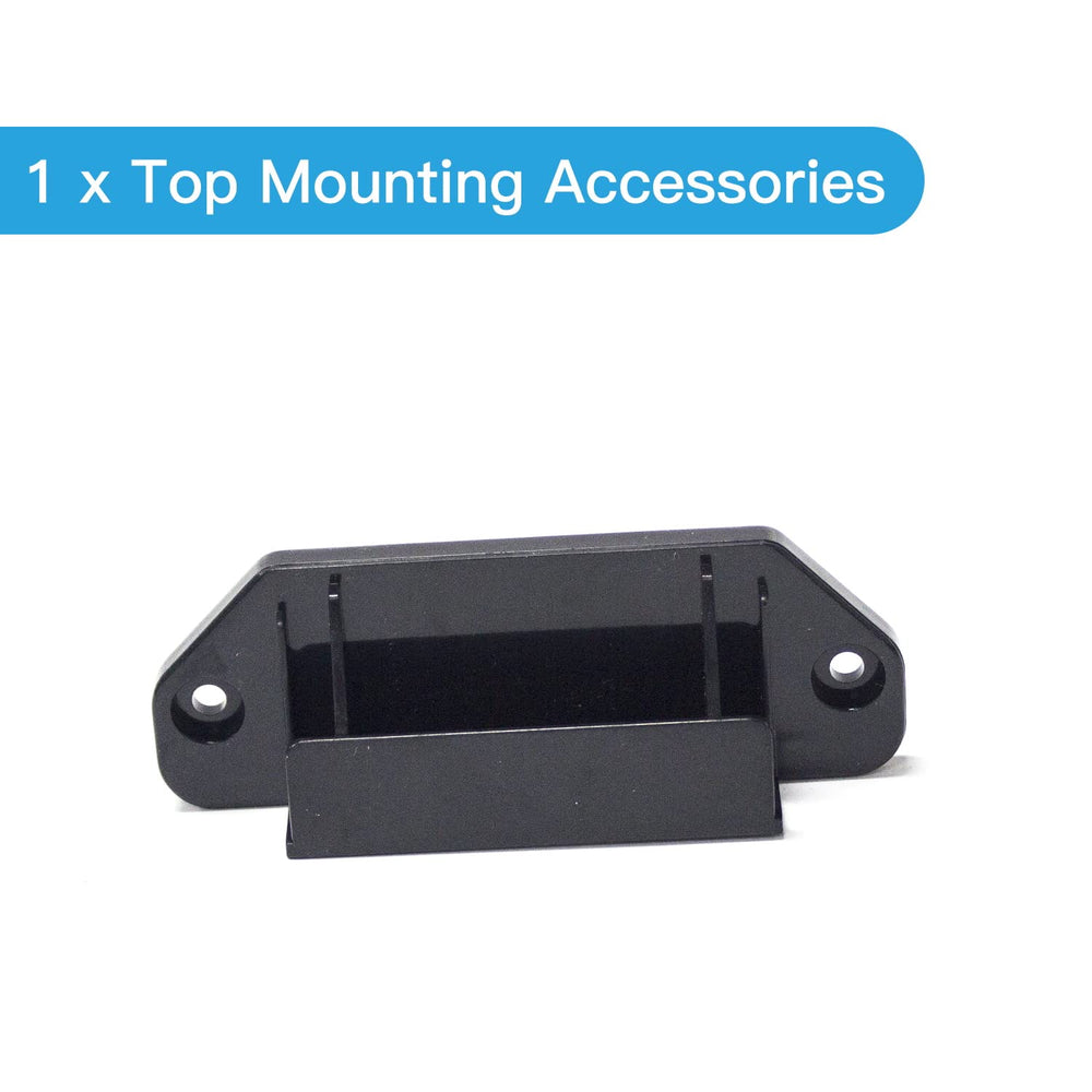 WOMHOM bottom mounting bracket for retractable gate ensures secure floor anchoring.