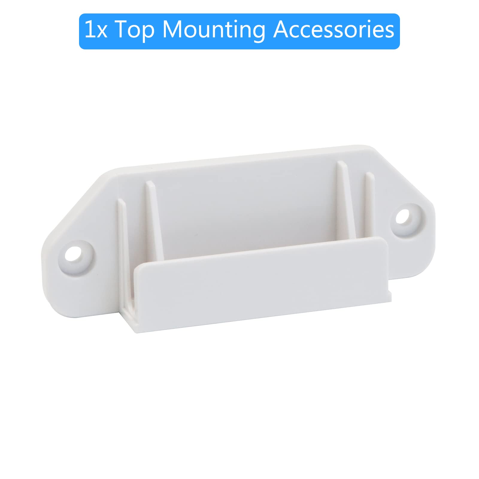 WOMHOM retractable gate bottom mounting bracket provides solid anchoring.