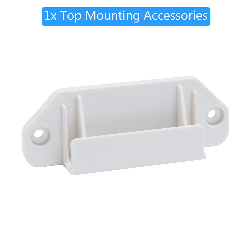 WOMHOM retractable gate bottom mounting bracket provides solid anchoring.