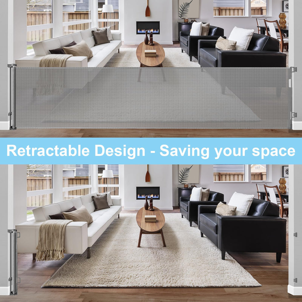 WOMHOM gate doubles as a room divider for flexible spaces