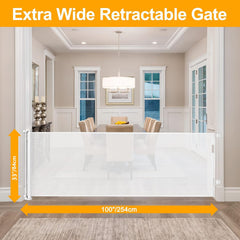 WOMHOM retractable mesh gate demonstrates space-saving design for compact homes