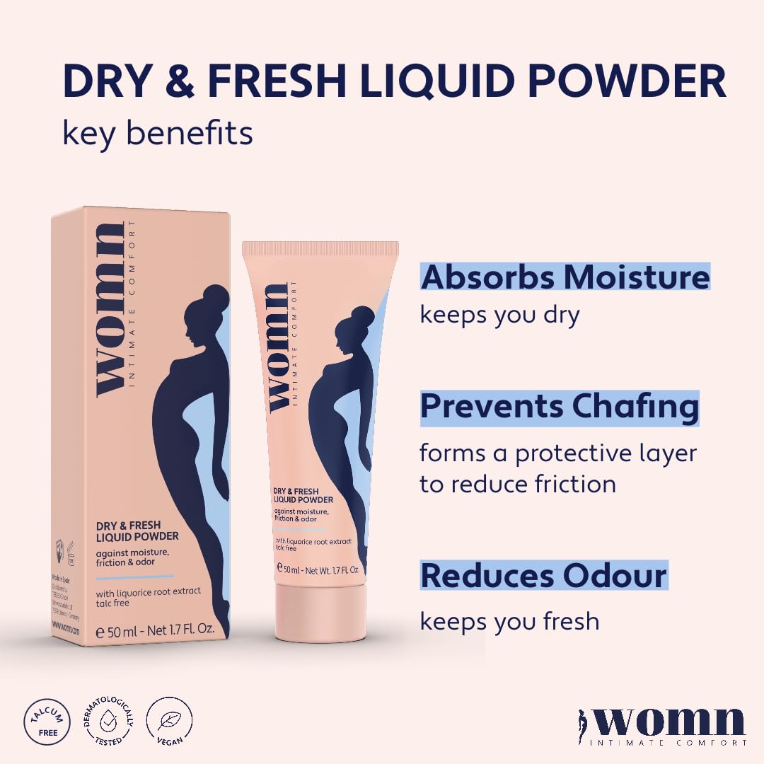 Womn Intimate Comfort features licorice root extract for soothing care in sensitive areas.