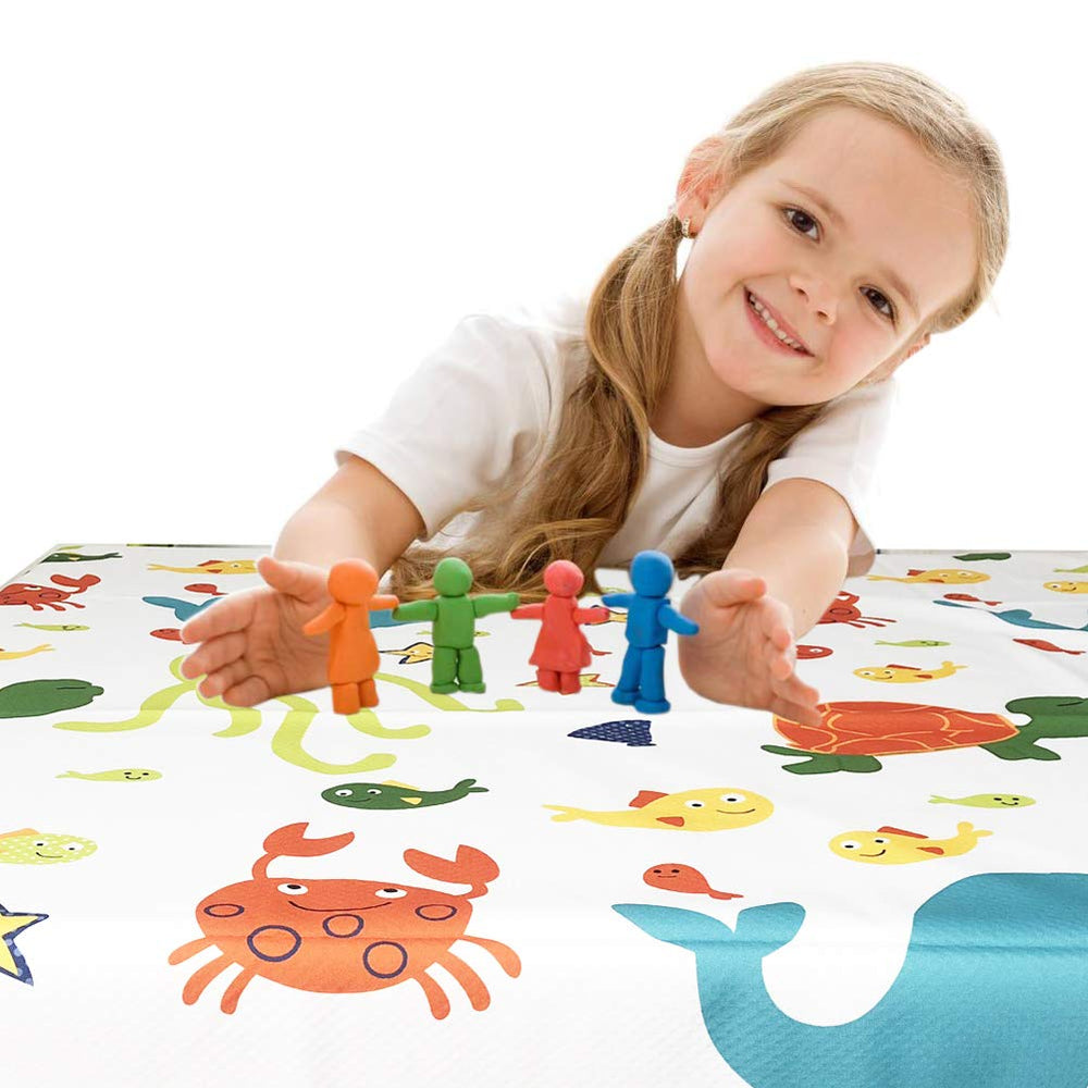 WOMUMON art crafts protection mat Seaworld keeps messes contained.