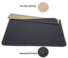 WOMUMON splat mat with waterproof surface wipes clean after spills