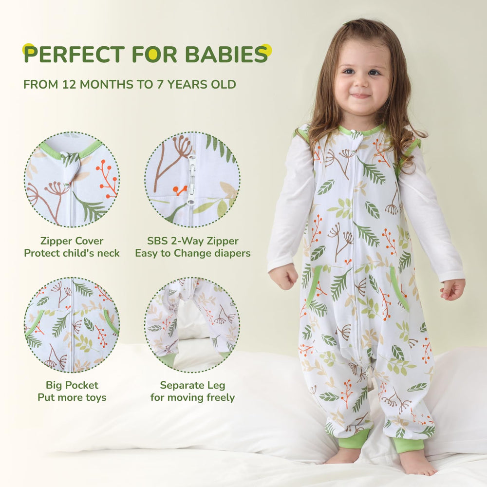 WONDAY soft breathable cotton 0.5 TOG fabric keeps comfort year-round