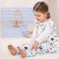 WONDAY sleep sack with feet sleeveless design promoting ventilation and comfort