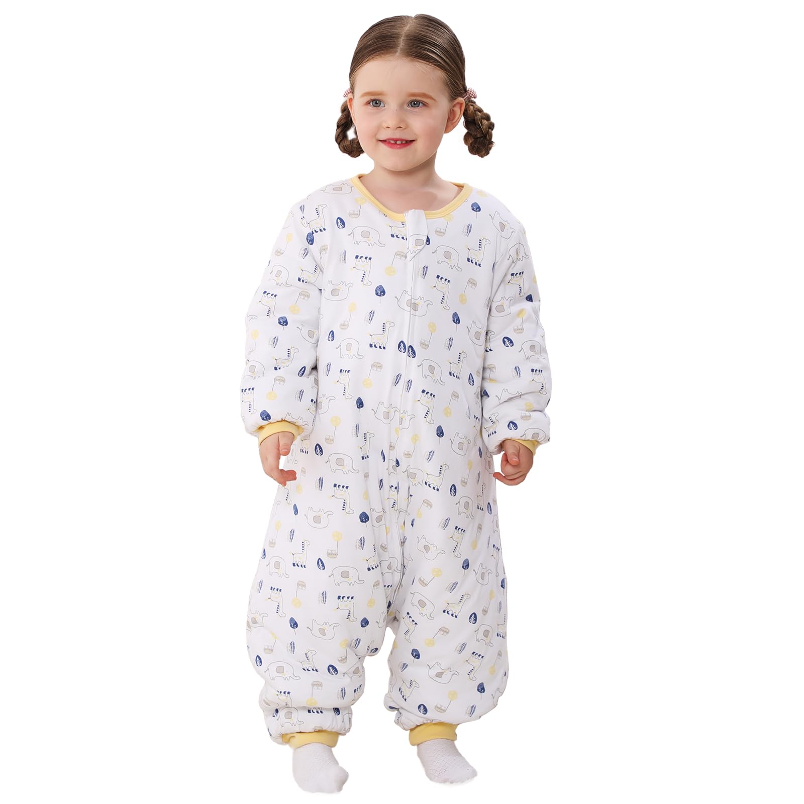 WONDAY Toddler Sleep Sack with Legs showing 2.5 TOG warmth for chilly nights