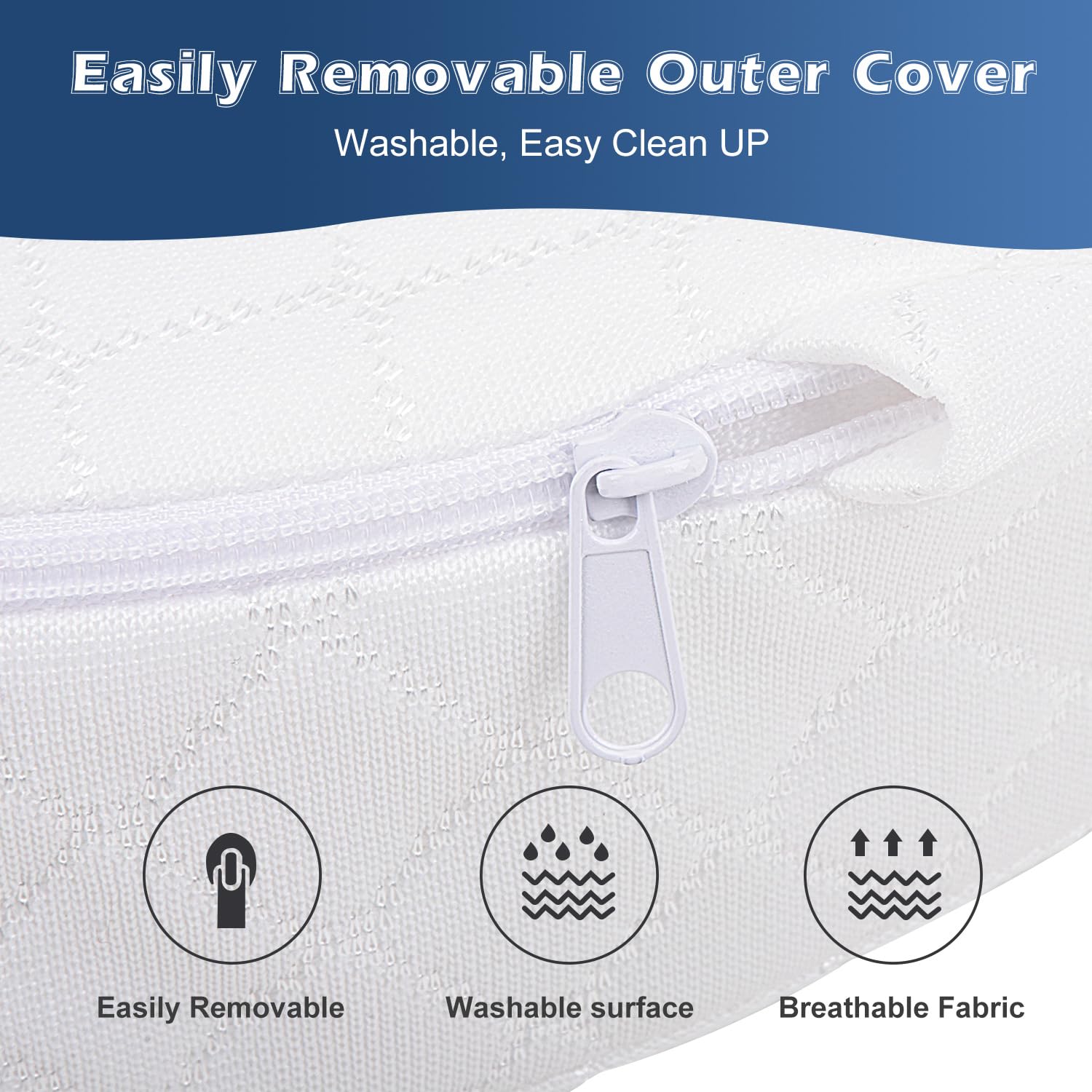 Wonder Living premium foam delivering durable, gentle support for newborn comfort