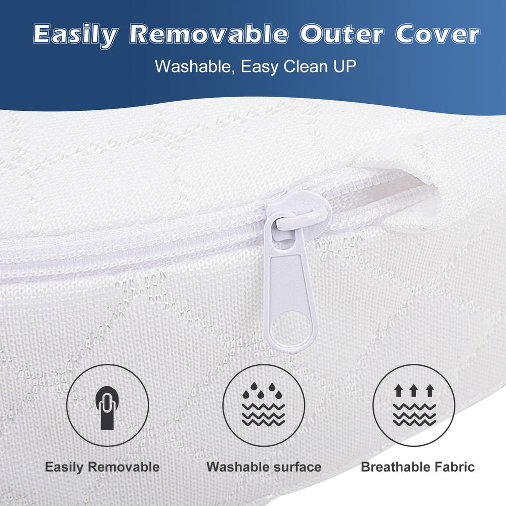 Wonder Living premium foam delivering durable, gentle support for newborn comfort