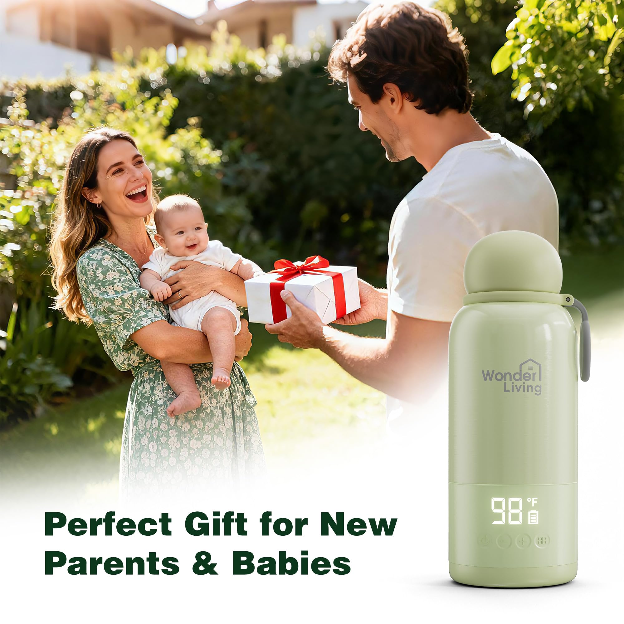 Ideal for warming both milk and formula while traveling.
