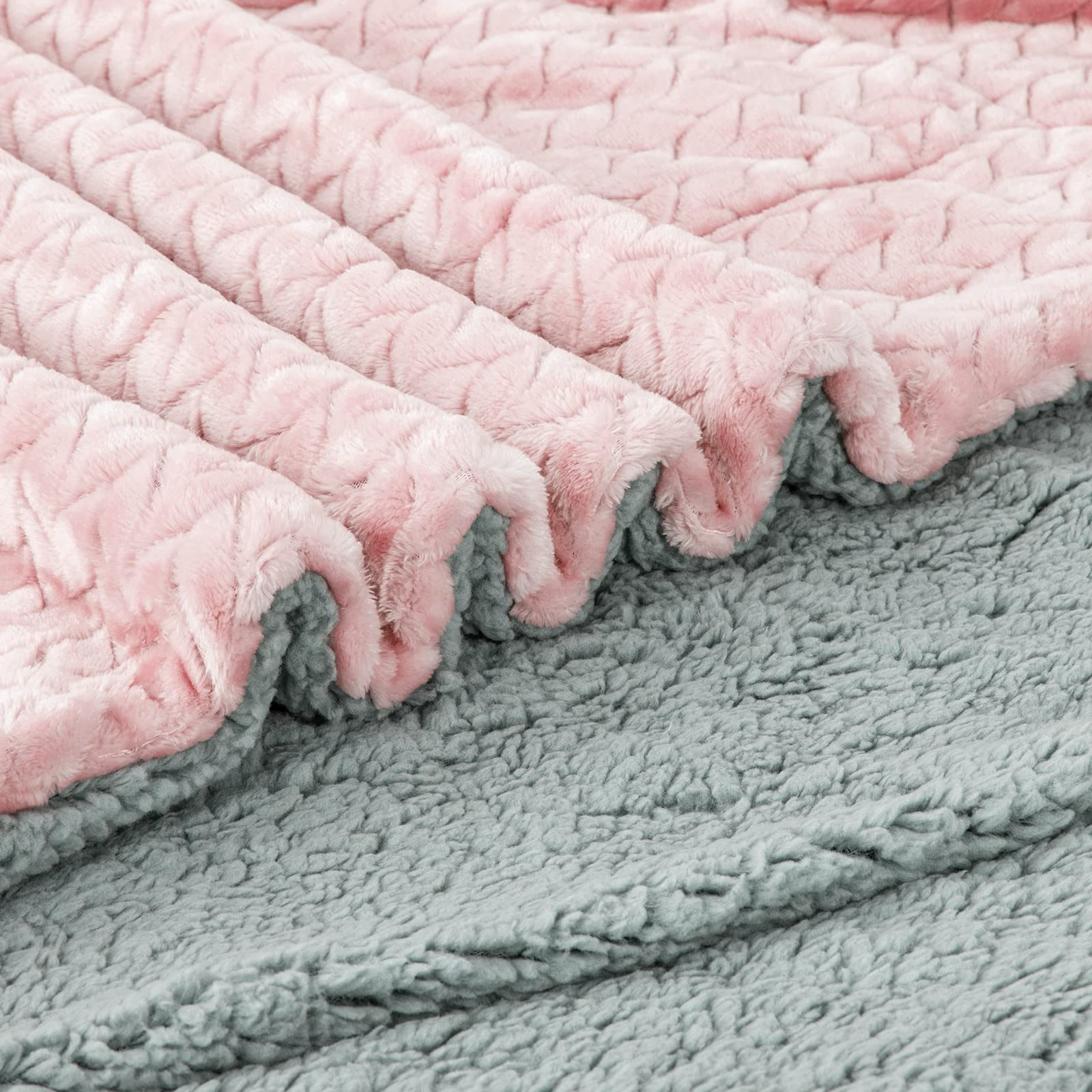 Wonder Miracle baby blanket in Sakura Pink enhances nursery decor with coziness.