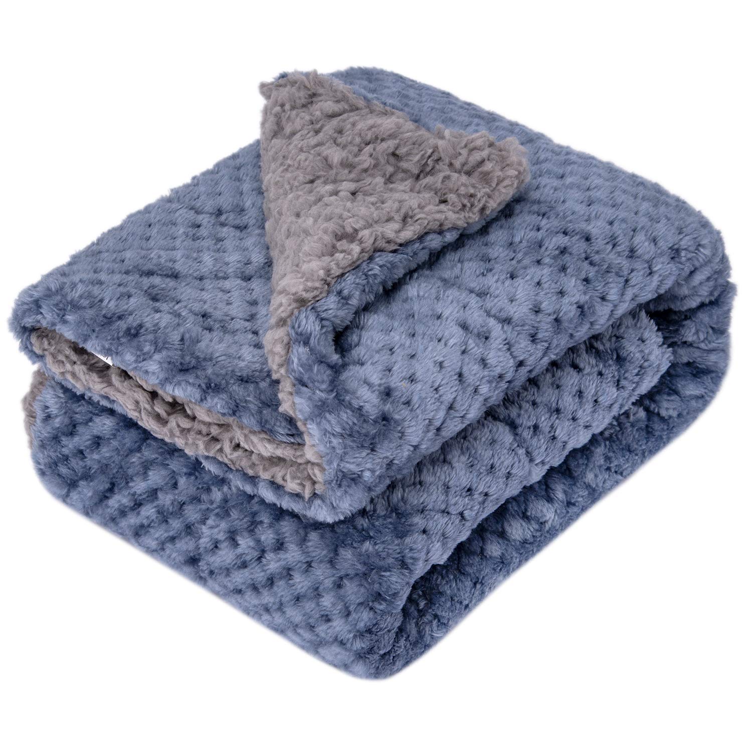 WONDER MIRACLE baby blanket soft coral fleece for cozy naps.