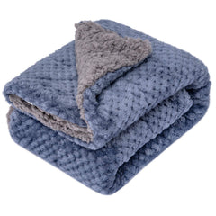 WONDER MIRACLE baby blanket soft coral fleece for cozy naps.