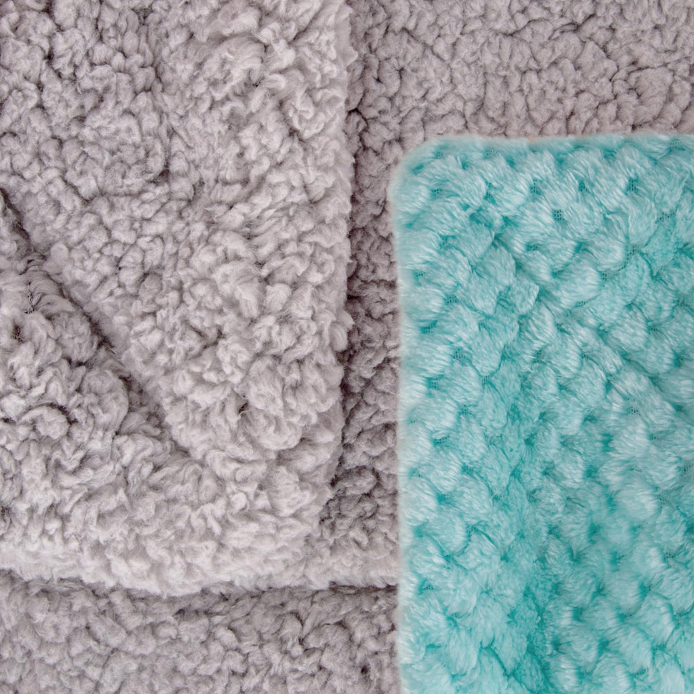 Wonder Miracle baby crib blanket blue bell for nap time