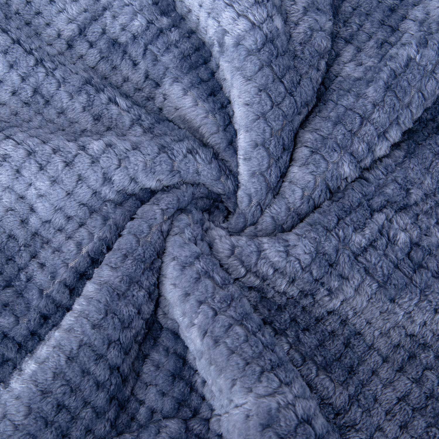 WONDER MIRACLE blanket in DG-Smoked Blue ideal for crib and stroller.