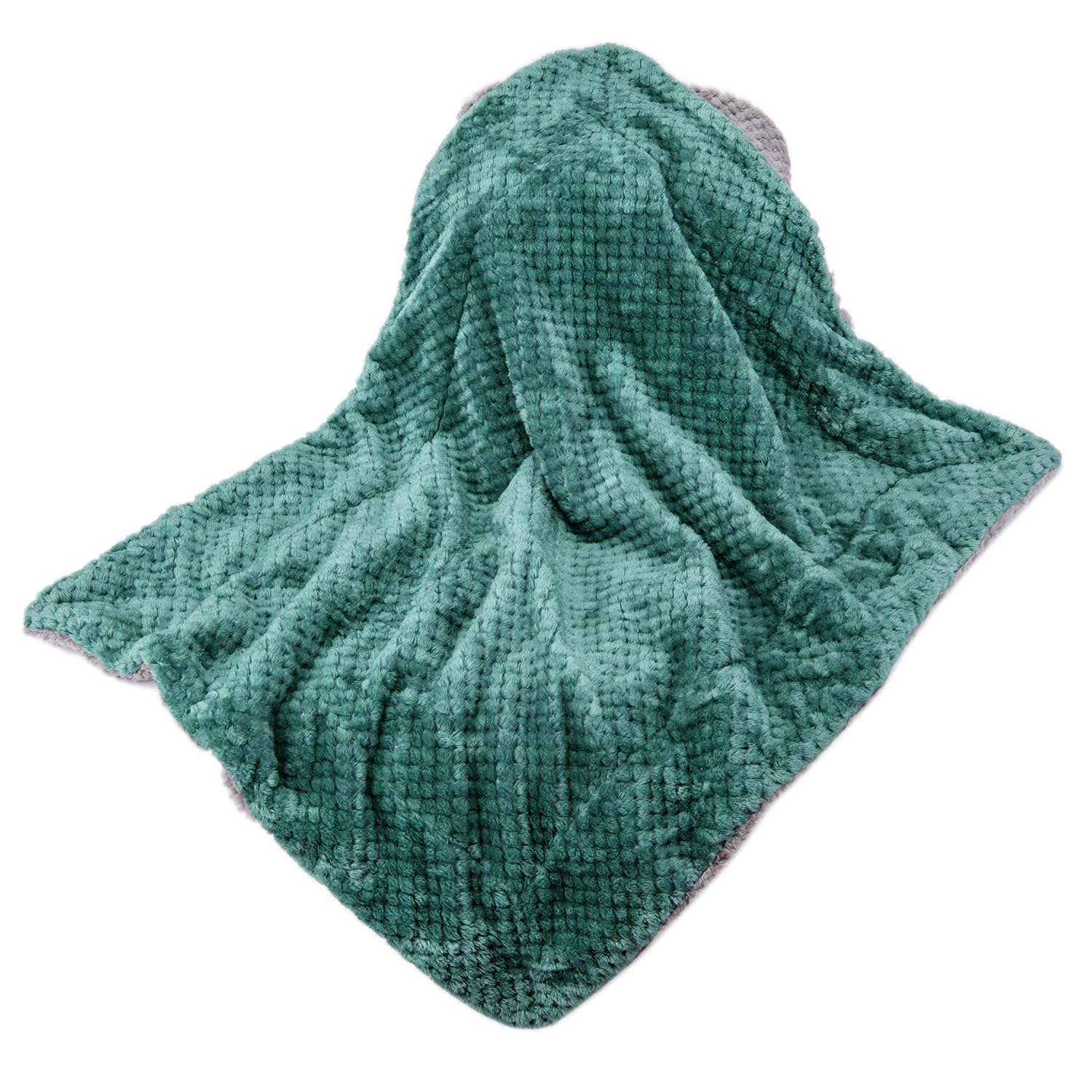 Wonder Miracle microfleece blanket is machine washable for busy families