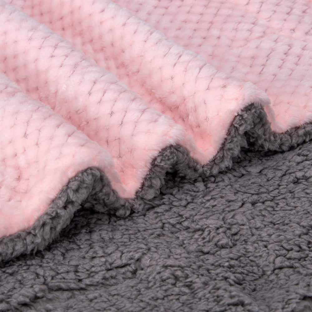 Wonder Miracle crib setup pink blanket ready for nap time and cuddles