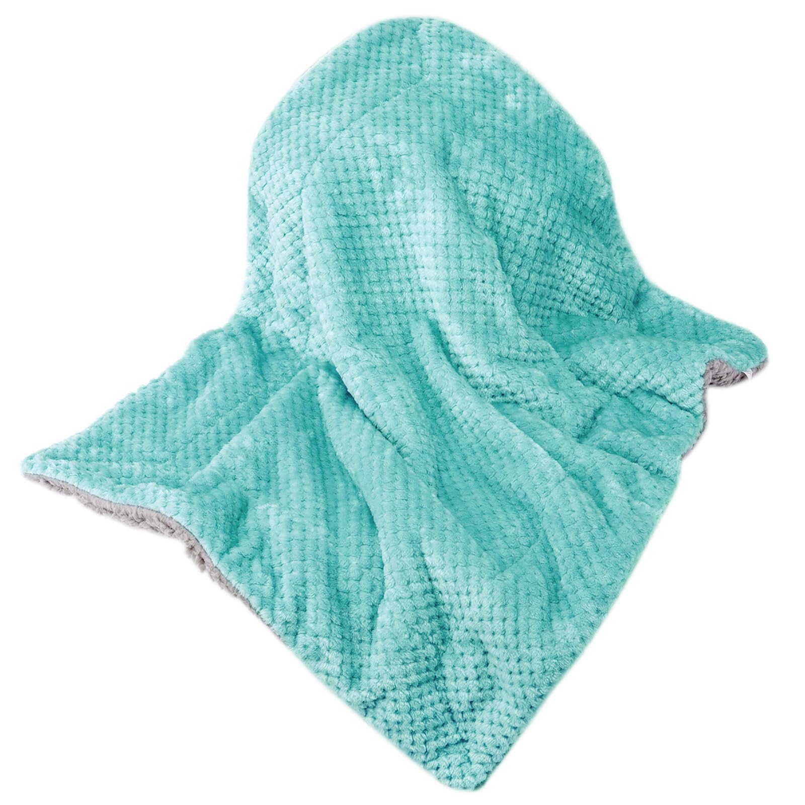 Wonder Miracle plush blanket blue bell stays soft after washing
