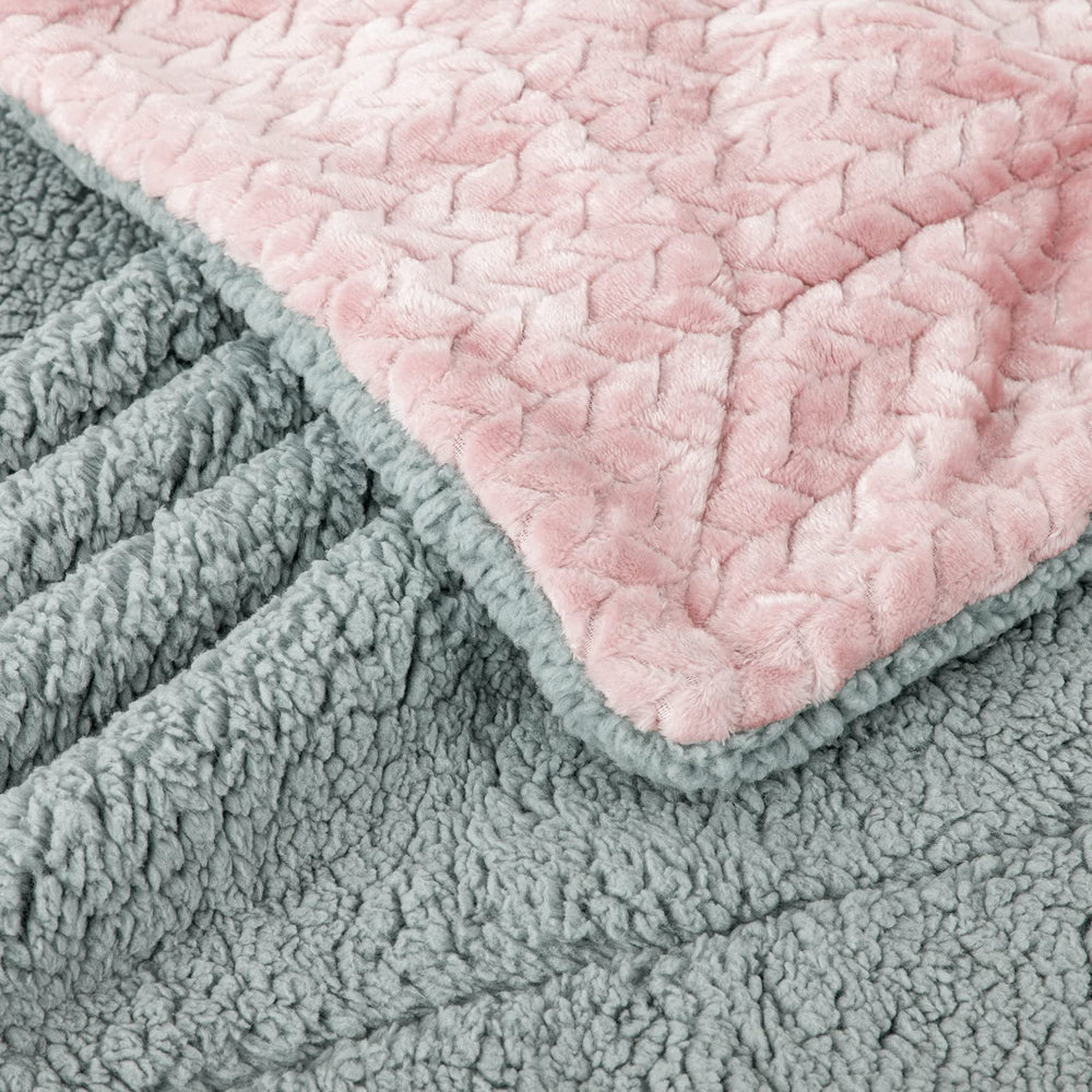 Wonder Miracle fleece blanket shows soft texture ideal for crib and stroller comfort.