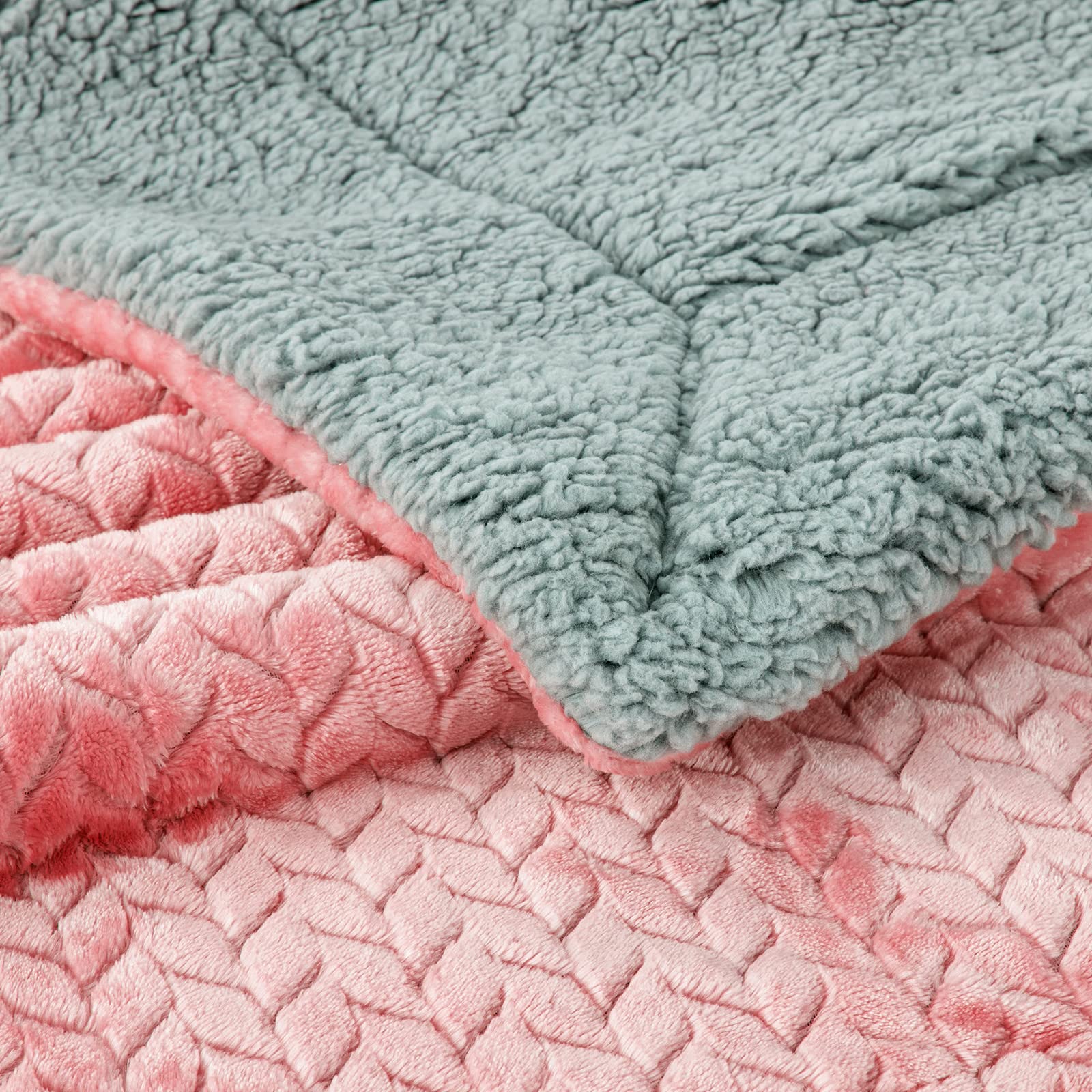 Wonder Miracle fuzzy blanket in crib time, gentle warmth during naptime.