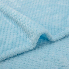 WONDER MIRACLE fuzzy blanket folded compact for travel
