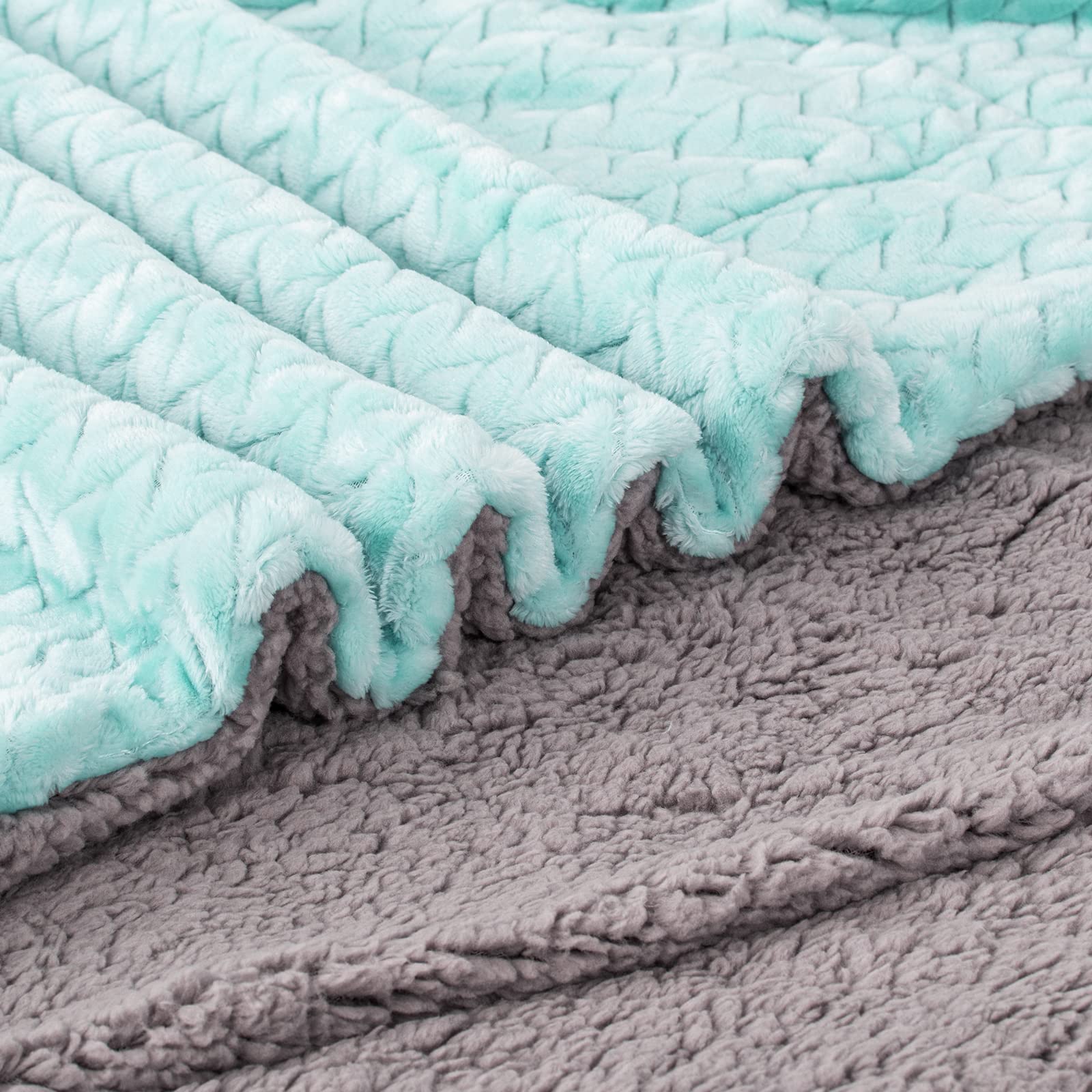 Wonder Miracle fuzzy blanket soft coral fleece feels gentle against baby skin.