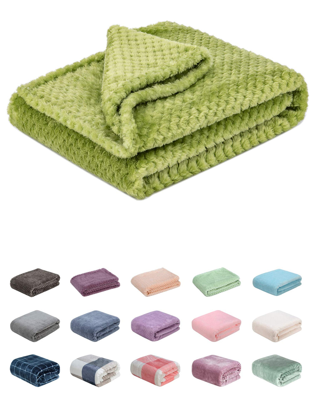 Wonder Miracle fuzzy blanket close-up showing ultra-soft plush texture for baby comfort.