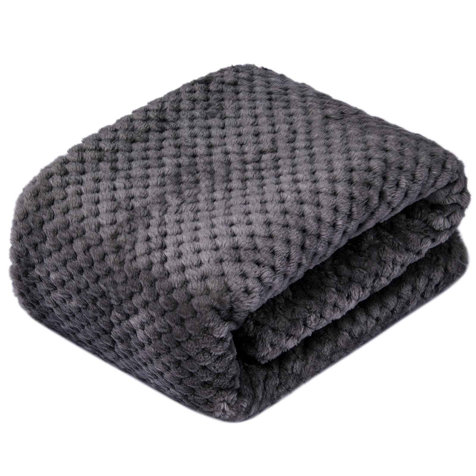 Close-up of Wonder Miracle fuzzy sherpa texture highlights plush softness and durability.