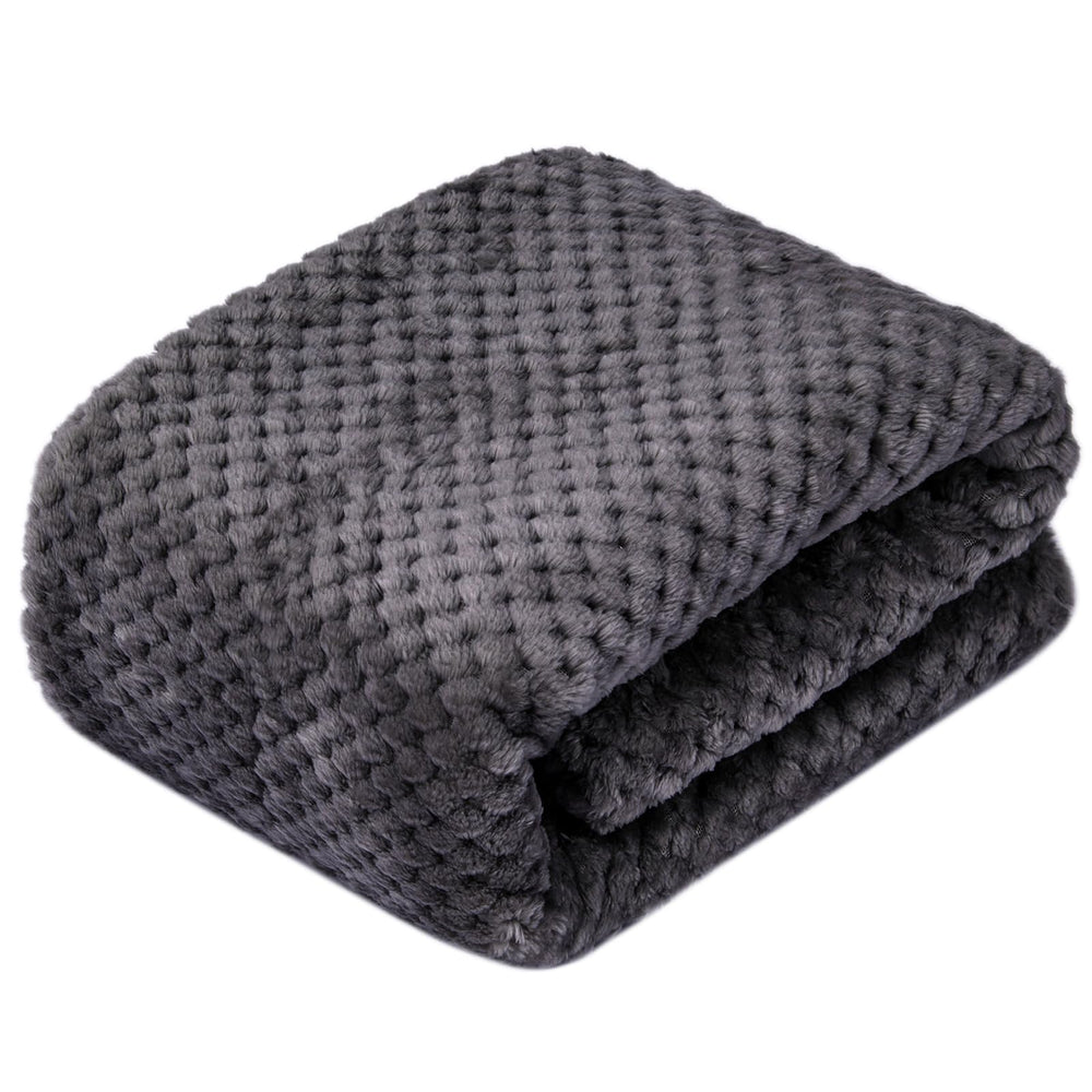 Close-up of Wonder Miracle fuzzy sherpa texture highlights plush softness and durability.