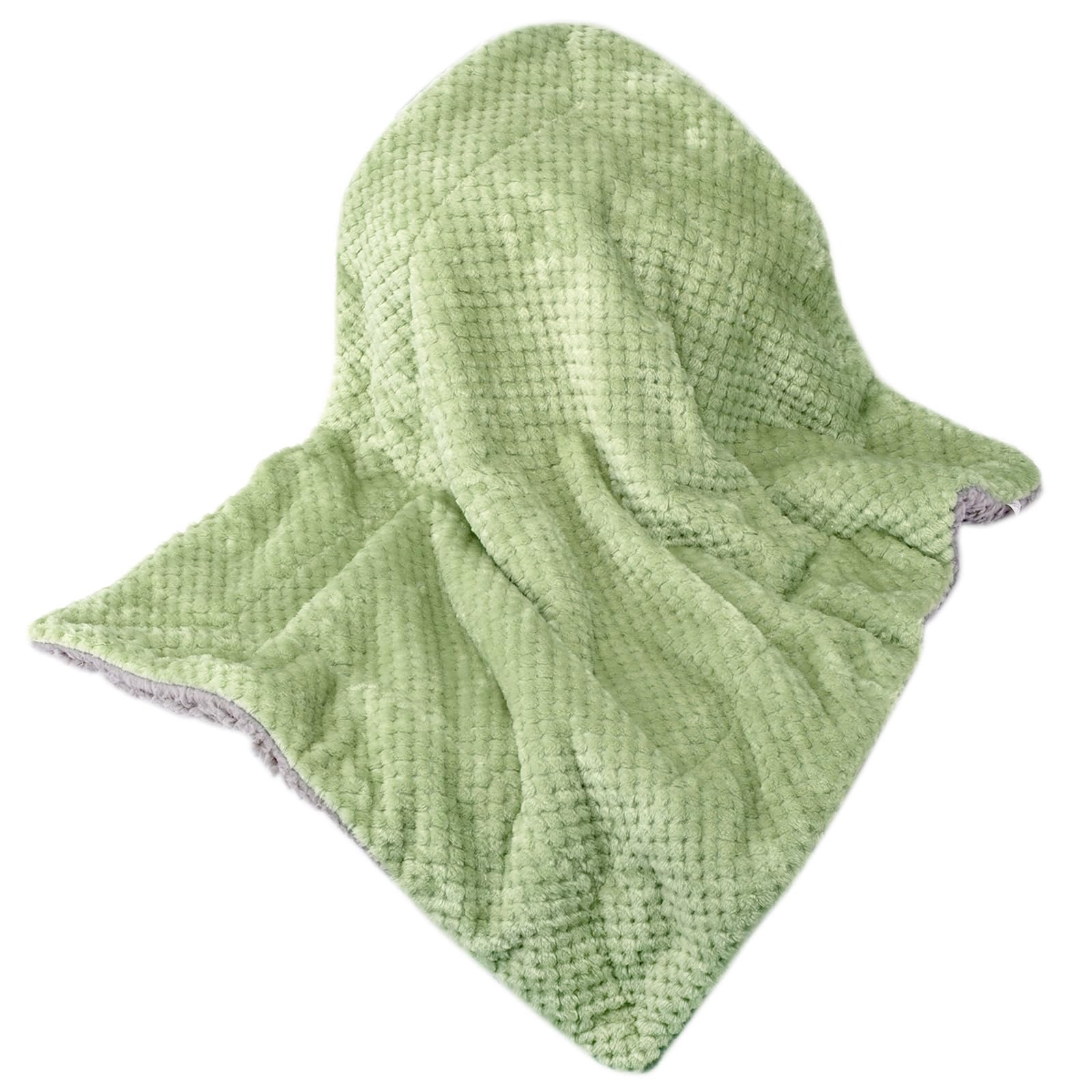 Wonder Miracle blanket gift presentation in pastel green for baby shower.