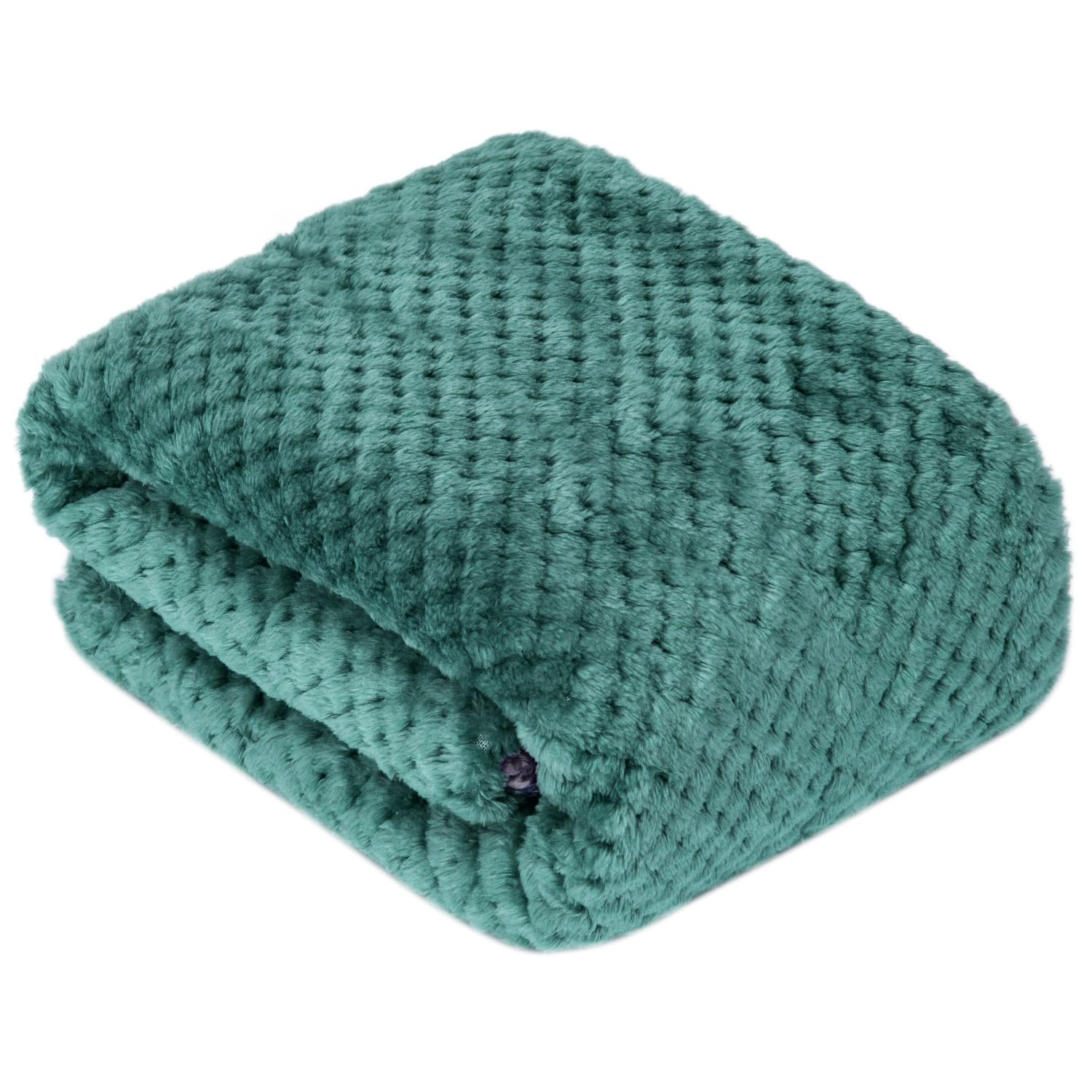 Wonder Miracle reversible design blanket showing two textures for crib or stroller use